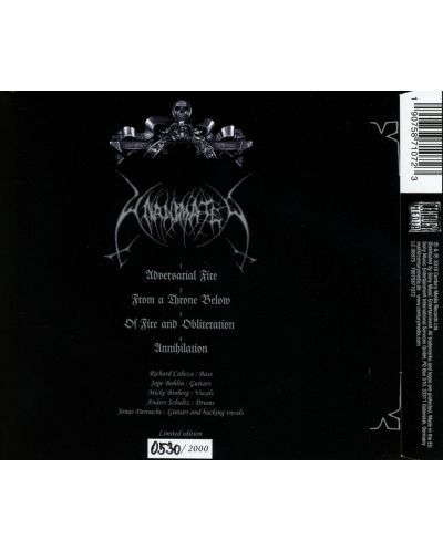 Unanimated - Annihilation EP (CD) - 2