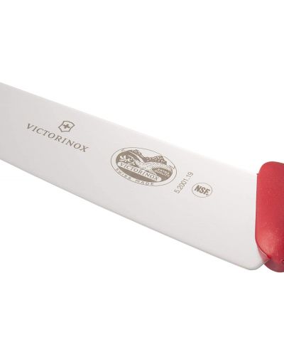 Универсален кухненски нож Victorinox - Fibrox, 19 cm, червен - 3