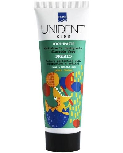 Unident Kids Паста за зъби Prebio, 50 ml, Vittoria Pharma - 1