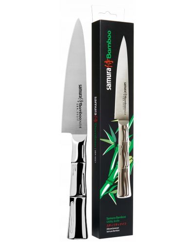 Универсален нож Samura - Bamboo, 12.5 cm - 4