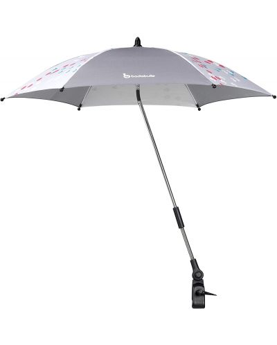 Универсален чадър за количка Badabulle, сив - 2