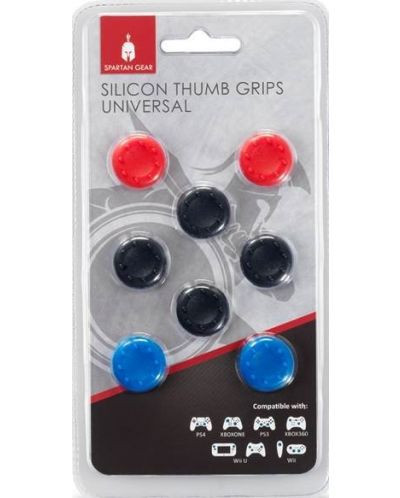 Гумени тапи Spartan Gear Thumb Grips - Universal - 8 броя - 1