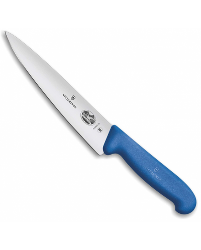 Универсален кухненски нож Victorinox - Fibrox, 19 cm, син - 2