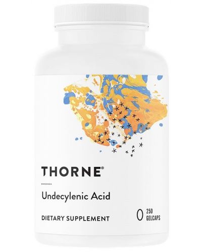 Undecylenic Acid, 50 mg, 250 капсули, Thorne - 1