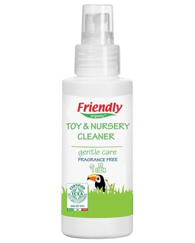 Универсален почистващ препарат Friendly Organic - За играчки, 100 ml - 1