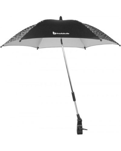 Универсален чадър за количка Badabulle, черен - 2