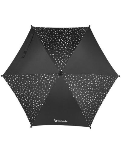 Универсален чадър за количка Badabulle, черен - 1