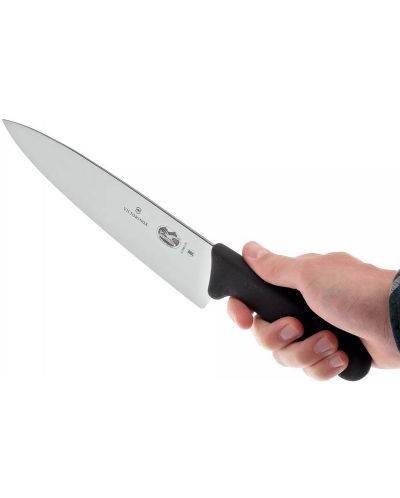 Универсален кухненски нож Victorinox - Fibrox, 20 cm, черен - 2