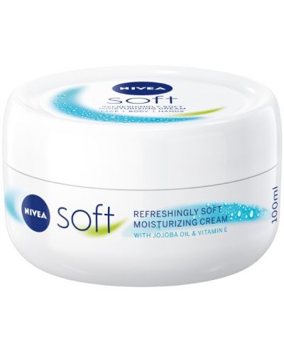 Nivea Универсален крем Soft, 100 ml - 1