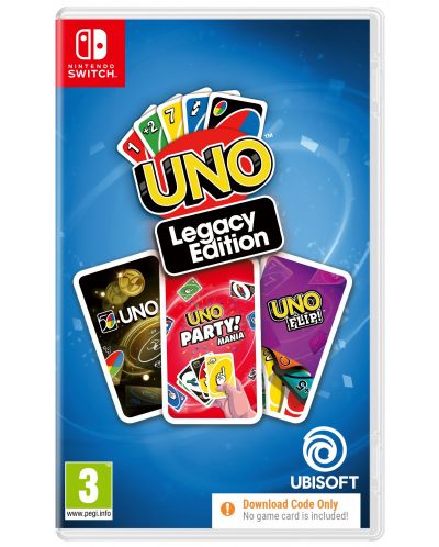 Uno: Legacy Edition - Код в кутия (Nintendo Switch) - 1