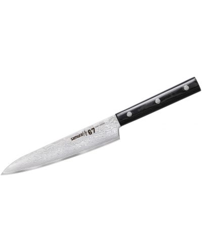 Универсален нож Samura - Damascus, 67 слоя, 15 cm - 2