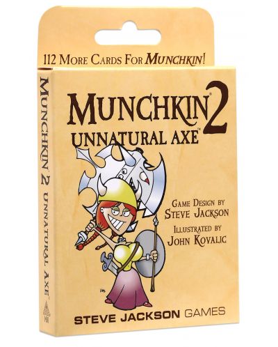 Разширение за игра с карти Munchkin 2 - Unnatural Axe - 1