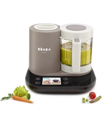 Уред за готвене Beaba - Babycook Smart, Dove Grey - 5