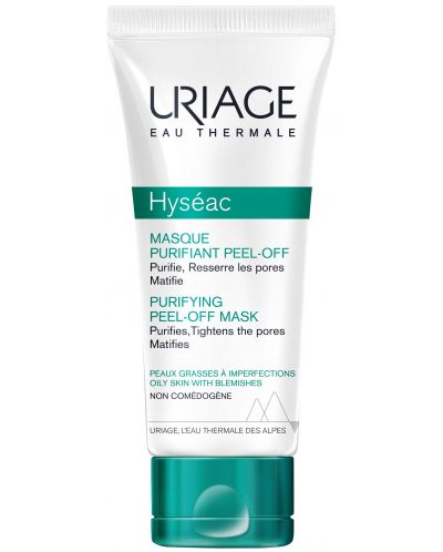 Uriage Hyseac Почистваща пилинг маска с отлепване, 50 ml - 1