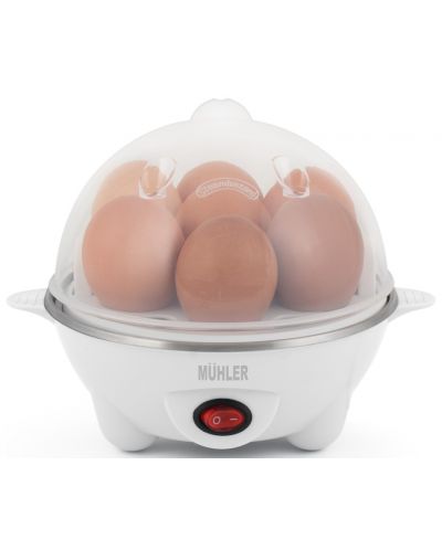 Уред за варене на яйца Muhler - ME-271, 350W, 7 яйца, бял - 1