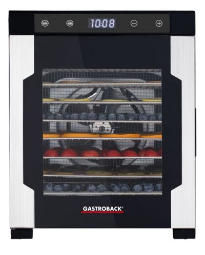 Уред за сушене Gastroback - MAX, 900W, 10 зони, инокс - 1