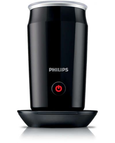Уред за разпенване на мляко Philips - CA6500/63, 500W, 120 ml, черен