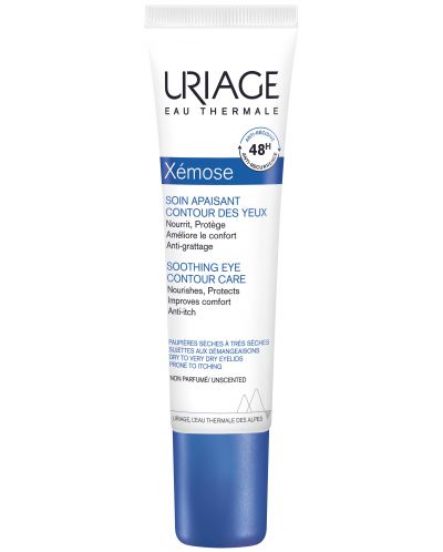 Uriage Xemose Успокояващ околоочен крем, 15 ml - 1