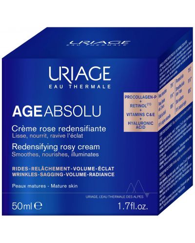 Uriage Age Absolu Уплътняващ коригиращ крем, 50 ml - 2