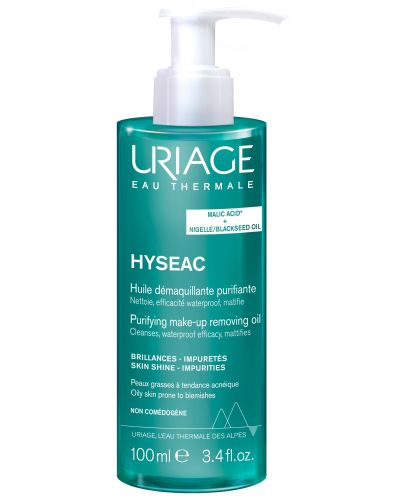 Uriage Hyseac Почистващо измивно олио за лице, 100 ml - 1