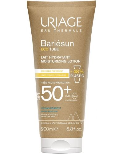 Uriage Bariesun Слънцезащитен лосион Lait Cart, еко опаковка, SPF50+, 200 ml - 1