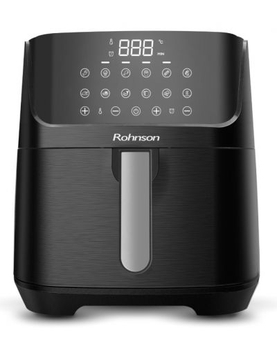 Уред за здравословно готвене Rohnson - Airfryer R-2843, 1800W, 7 l, черен - 1