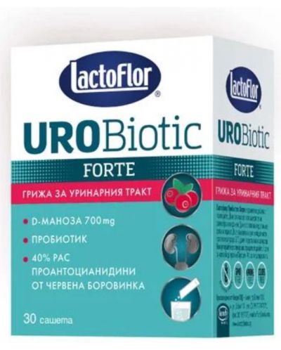 UroBiotic Forte, 30 сашета, Lactoflor - 1