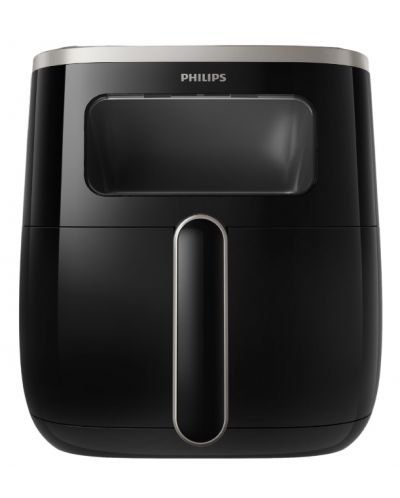 Уред за здравословно готвене Philips - HD9257/80, 1700W, 5.6L, черен - 1