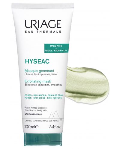Uriage Hyseac Ексфолираща маска за лице, 100 ml - 2