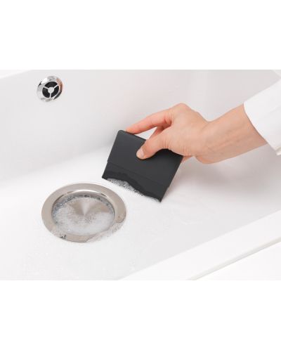 Уред за почистване и подсушаване на чинии Brabantia - SinkSide Dark Grey, сива - 4