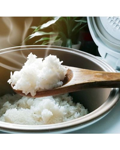Уред за варене на ориз Gastroback - GAS.42518, 700W, 5 l, бял/инокс - 5