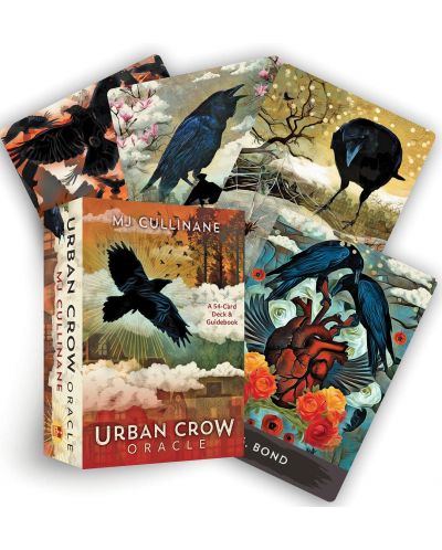 Urban Crow Oracle: A 54-Card Deck and Guidebook - 2