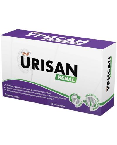 Urisan Renal, 30 капсули, Sun Wave Pharma - 1