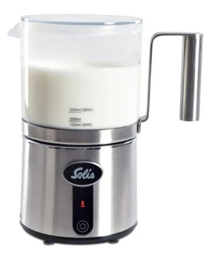  Уред за разпенване на мляко Solis - Cremalatte 869, 600W, 350 ml, сребрист - 1