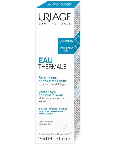 Uriage Eau Thermale Хидратиращ околоочен крем, 15 ml - 1