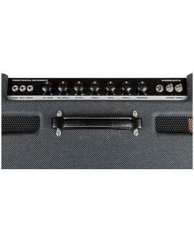 Усилвател за бас китара Fender - Bassbreaker 45 Combo, черен/сив - 5