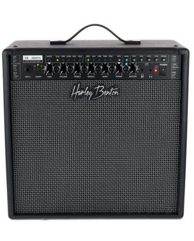 Усилвател за китара Harley Benton - HB-40MFX, черен - 2