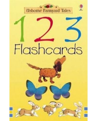 Usborne Farmyard Tales 123 Flashcards - 1