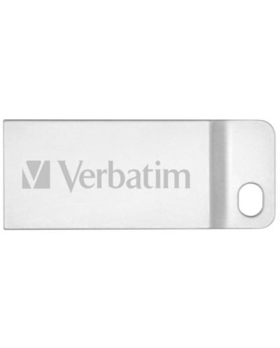 Флаш памет Verbatim - Metal Executive, 64GB, USB 2.0, сребриста - 1