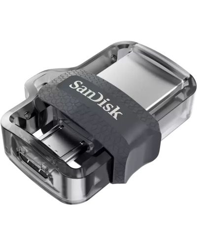 Флаш памет SanDisk - Ultra Dual Drive, 32GB, USB-C/Micro USB - 3
