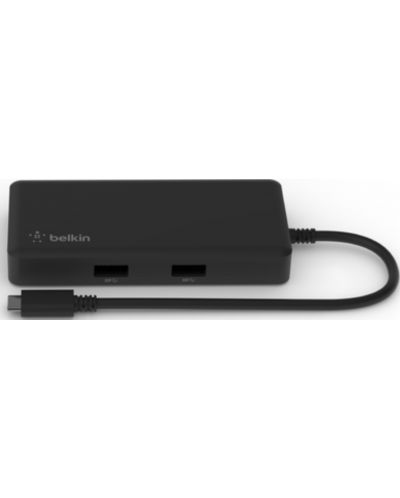 USB хъб Belkin - Connect, 5 порта, USB-C, черен - 2