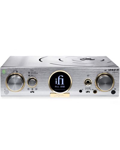 Усилвател iFi Audio - Pro iDSD Signature, сребрист - 1