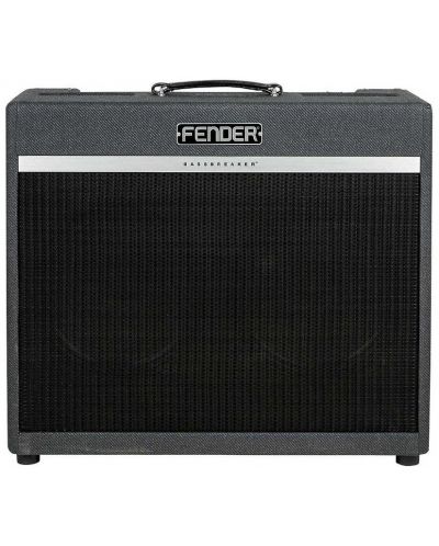 Усилвател за бас китара Fender - Bassbreaker 45 Combo, черен/сив - 1