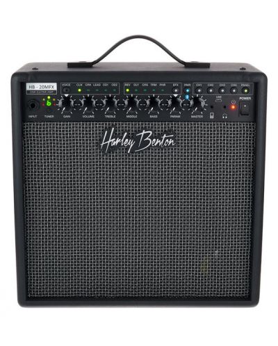 Усилвател за китара Harley Benton - HB-20MFX, черен - 1