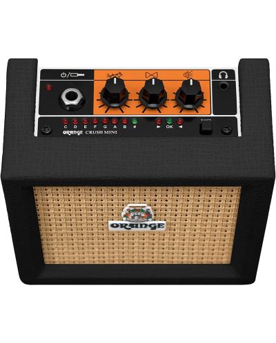 Усилвател за китара Orange - Crush Mini BK, черен - 6
