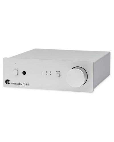 Усилвател Pro-Ject - Stereo Box S3 BT, сребрист - 1
