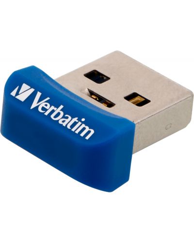 Флаш памет Verbatim - Nano Store 'N' Stay, 64GB, USB 3.0 - 1