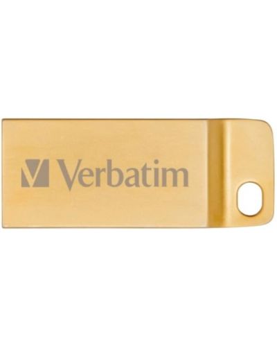 Флаш памет Verbatim - Metal Executive, 64GB, USB 3.0, златиста - 1
