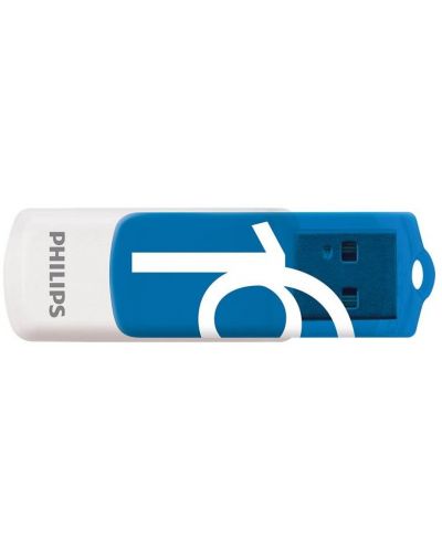 Флаш памет Philips - Vivid, 16GB, USB 2.0 - 1