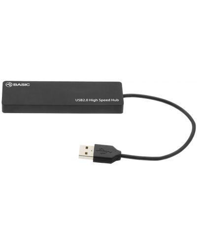USB хъб Tellur - TLL321041, 4 порта, черен - 3